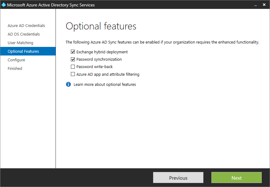 Azure Active Directory (WAAD) Sync Tool - Password Sync issue and the importance of running the entire wizard